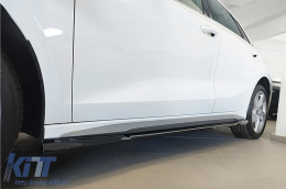 Side Skirts Extensions suitable for Audi A3 8Y S-Line S3 (2020-) Sedan Sportback RS3 Design-image-6113645