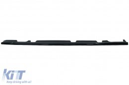 Side Skirts Extensions suitable for Ford Fiesta Mk8 ST / ST-Line (2017-2021) Piano Black-image-6094430
