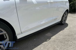 Side Skirts Extensions suitable for Ford Fiesta Mk8 ST / ST-Line (2017-2021) Piano Black-image-6094528