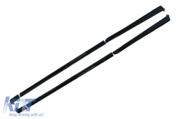 Side Skirts Extensions suitable for Ford Puma (2019-Up) Piano Black only for ST-Line - SSFOPM