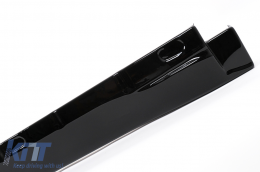Side Skirts Extensions suitable for VW Tiguan II Mk2 R/ R Line Facelift (2020-2024) Black-image-6113724