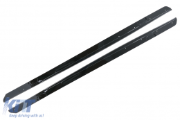 image-23-Side Skirts Lip Extensions suitable for BMW 2 Series F22 F23 Coupe Convertible (2014-Up) M-Sport Look Piano Black Add-on