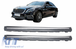 Side Skirts Mercedes Benz S-osztály W222 (2013-up) S65 AMG Design-image-6053621