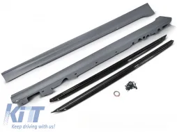 image-79-SIDE SKIRTS PERFORMANCE STYLE GLOSSY BLACK fits BMW G20/G21 19-25
