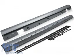 image-2-SIDE SKIRTS SPORT GLOSSY BLACK fits MERCEDES W213 16-23