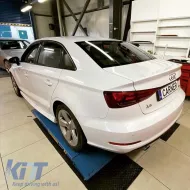 Side Skirts suitable for Audi A3 8V 16-20 Sedan from ABS plastic 2 pcs-image-6325602