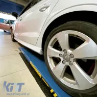 Side Skirts suitable for Audi A3 8V 16-20 Sedan from ABS plastic 2 pcs-image-6325604