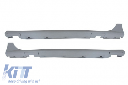 Side Skirts suitable for AUDI A7 4G (2011-2014) RS7 Design High Quality Polyurethane - SSAUA74GRS