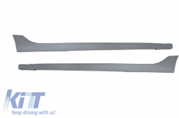 Side Skirts suitable for AUDI A7 4G (2011-2014) RS7 Design High Quality Polyurethane-image-5998338