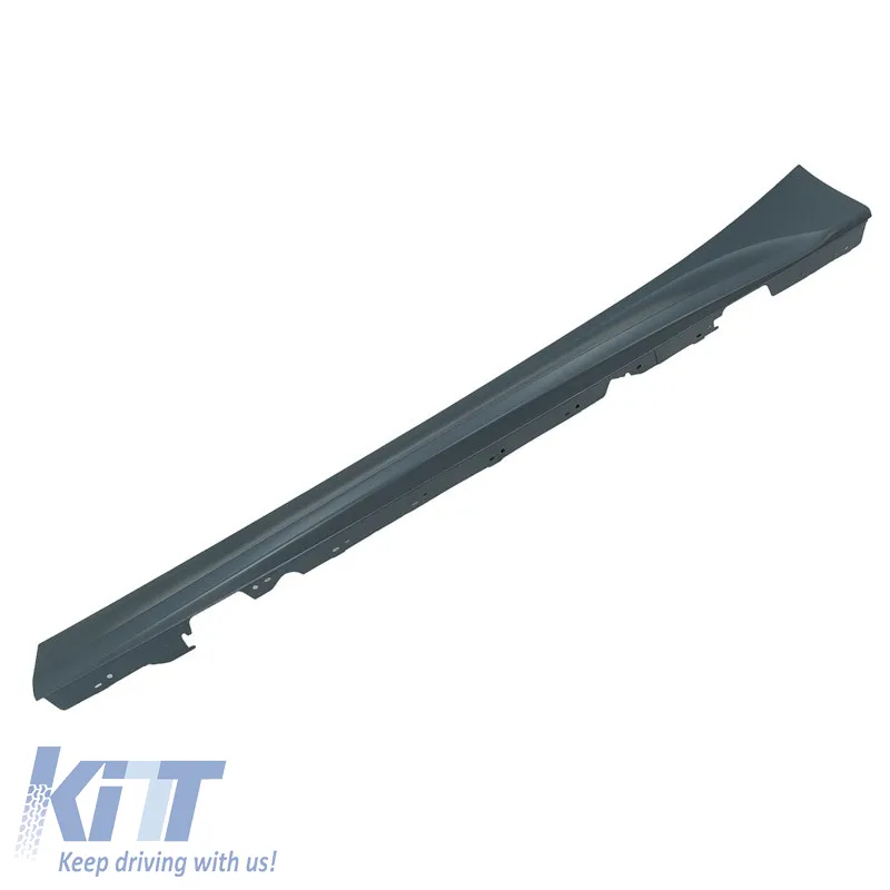Side Skirts suitable for BMW 1 F20 11-15 M-Tech Look from ABS plastic 2 pc