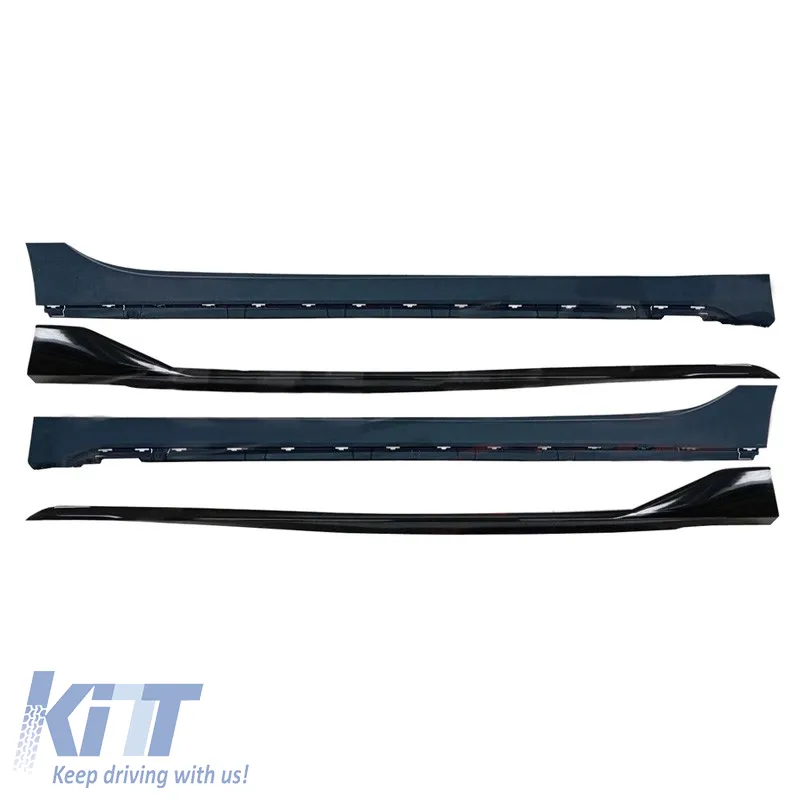 Side Skirts suitable for BMW 1 F40 19-24 M Performance Design Design Look from ABS Plastic 2 pc
