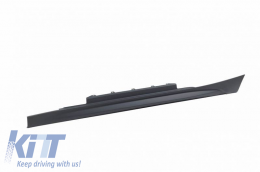 Side Skirts suitable for BMW 2 F22 Coupe F23 Cabrio (2014-2017) M2 Competition Look from ABS plastic 2 pc