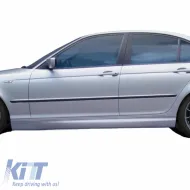 Side Skirts suitable for BMW 3 E46 99-06 Coupe, Cabrio, Sedan, Touring M3 Look from ABS Plastic 2 pc-image-6299243