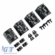 Side Skirts suitable for BMW 3 E46 99-06 Coupe, Cabrio, Sedan, Touring M3 Look from ABS Plastic 2 pc-image-6299247