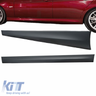 Side Skirts suitable for BMW 3 E90/E91 05-11 M3 / M-Tech Look from ABS plastic 2 pc