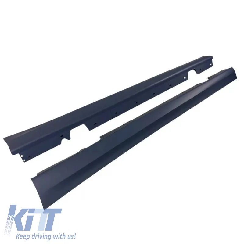 Side Skirts suitable for BMW 3 E90/E91 05-11 M3 / M-Tech Look from ABS plastic 2 pc