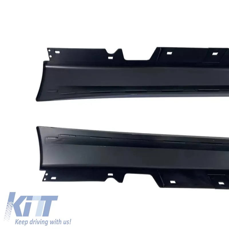 Side Skirts suitable for BMW 3 E90/E91 05-11 M3 / M-Tech Look from ABS plastic 2 pc