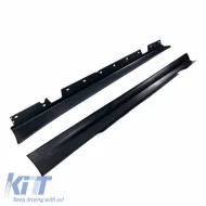 Side Skirts suitable for BMW 3 E90/E91 05-11 M3 / M-Tech Look from ABS plastic 2 pc-image-6299303