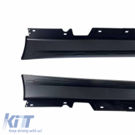 Side Skirts suitable for BMW 3 E90/E91 05-11 M3 / M-Tech Look from ABS plastic 2 pc-image-6299304
