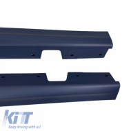 Side Skirts suitable for BMW 3 E90/E91 05-11 M3 / M-Tech Look from ABS plastic 2 pc-image-6299306