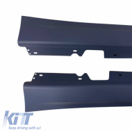 Side Skirts suitable for BMW 3 E90/E91 05-11 M3 / M-Tech Look from ABS plastic 2 pc-image-6299307