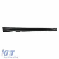Side Skirts suitable for BMW 3 F30 11-19 M-Tech Look from ABS plastic 2 pc-image-6307174