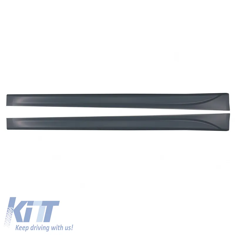 Side Skirts suitable for BMW 3 F30 11-19 M-Tech Look from ABS plastic 2 pc