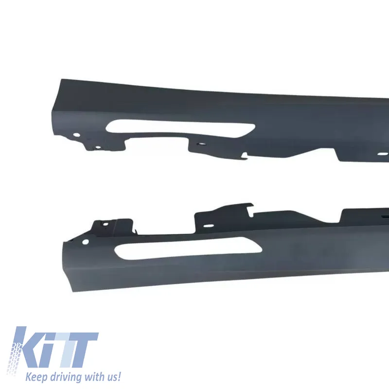 Side Skirts suitable for BMW 3 G20 18-21 M-Tech - M340i Look from ABS Plastic 2 pc