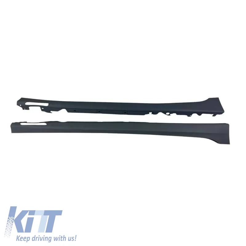 Side Skirts suitable for BMW 3 G20 18-21 M-Tech - M340i Look from ABS Plastic 2 pc