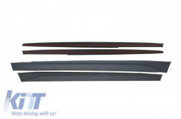 Side Skirts suitable for BMW 3 Series F30 F31 Sedan Touring (2011-Up) and Side Skirts Extensions M-Performance Design