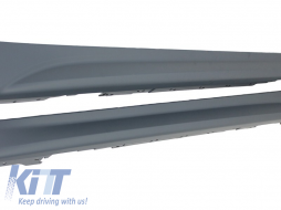 Side Skirts suitable for BMW F30 F31 3 Series Sedan Touring (2011-Up) M-Technik Design-image-41317