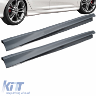 Side Skirts suitable for Ford Focus 11-18 ST Look from ABS plastic 2 pcs