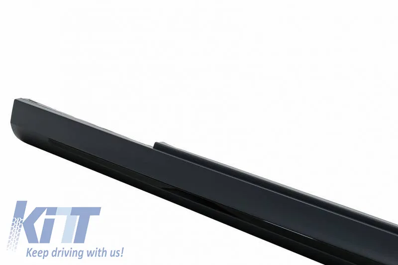 Side Skirts suitable for Mercedes-Benz E-Class W213 / S213 16-22 A Design 63s Look Black Edition