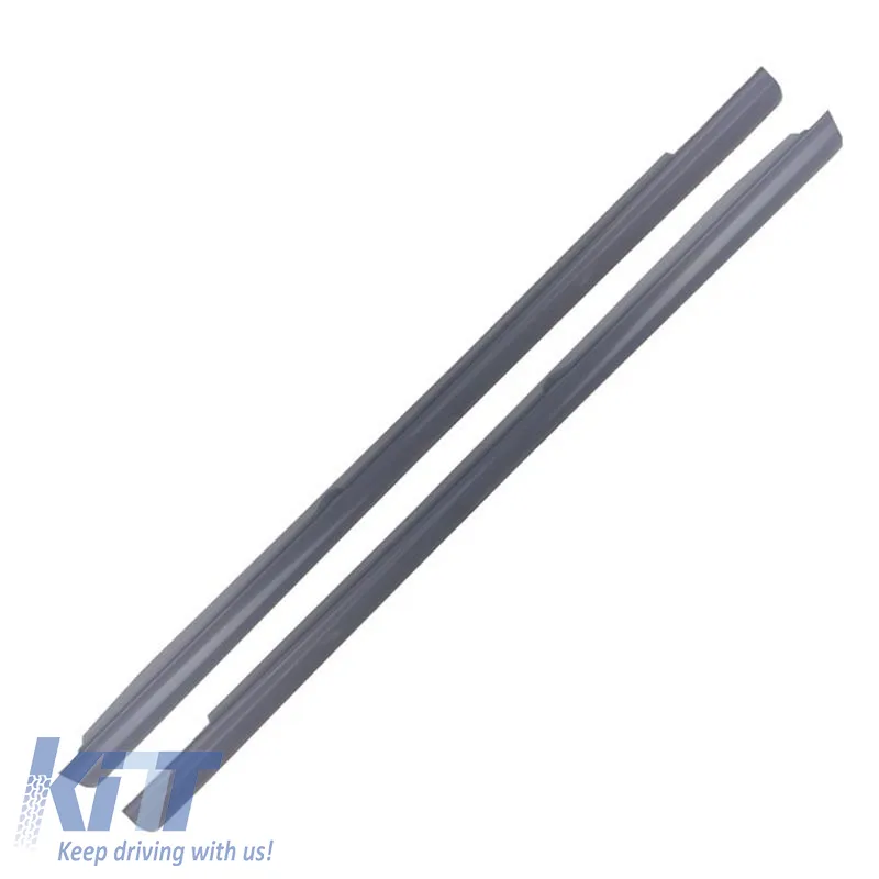 Side Skirts suitable for Mercedes-Benz S-Class W221 06-13 A Design S65 Look Long From Abs Plastic 2 pcs