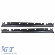 Side Skirts suitable for Mercedes-Benz S-Class W221 06-13 A Design S65 Look Long From Abs Plastic 2 pcs-image-6294509