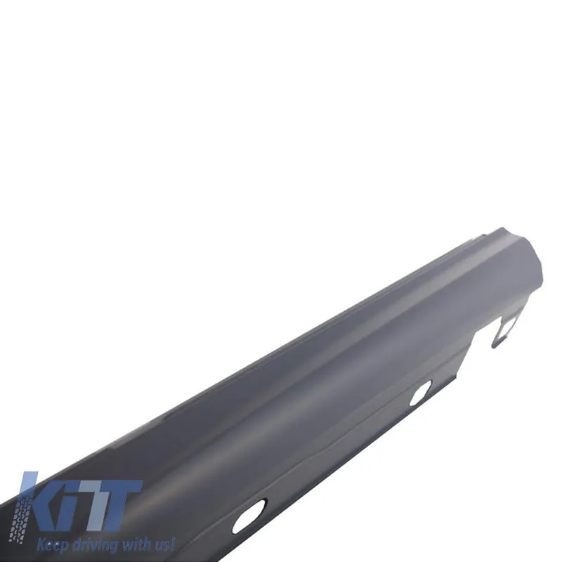 Side Skirts suitable for Mercedes-Benz S-Class W221 06-13 A Design S65 Look Long From Abs Plastic 2 pcs