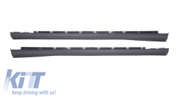 Side Skirts suitable for MERCEDES Benz W203 C-Class (2001-2007) A-Design - SSMBW203AMG