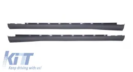 image-45-Side Skirts suitable for MERCEDES Benz W203 C-Class (2001-2007) A-Design