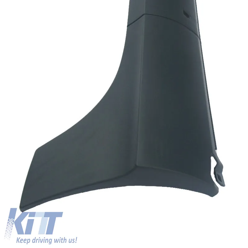 Side Skirts suitable for VW Golf V (5) 03-08 GTI/R32 Look from ABS plastic 2 pc with plastic bases