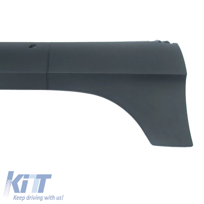 Side Skirts suitable for VW Golf V (5) 03-08 GTI/R32 Look from ABS plastic 2 pc with plastic bases