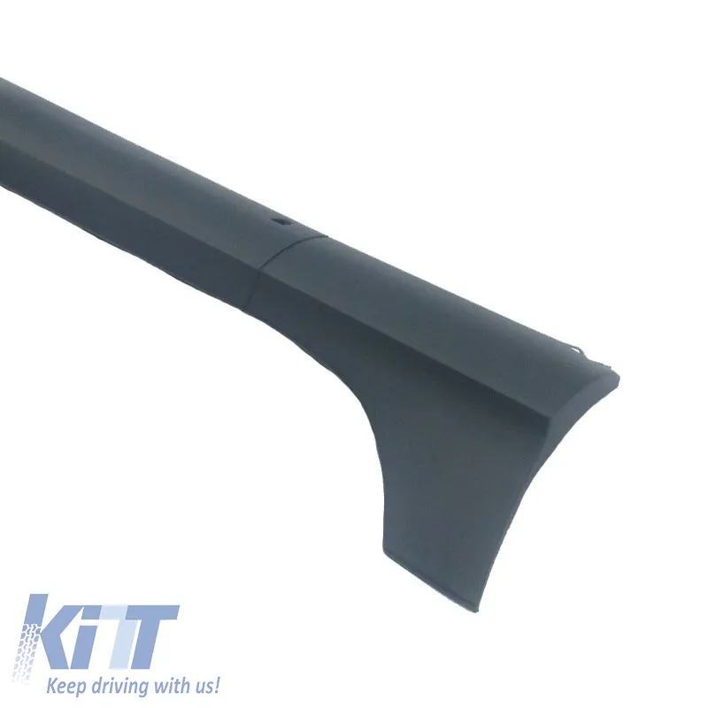 Side Skirts suitable for VW Golf V (5) 03-08 GTI/R32 Look from ABS plastic 2 pc with plastic bases