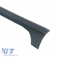 Side Skirts suitable for VW Golf V (5) 03-08 GTI/R32 Look from ABS plastic 2 pc with plastic bases-image-6325556