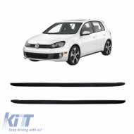 Side Skirts suitable for VW Golf VI (6) 08-12 GTI Look From Abs Plastic 2 Pcs