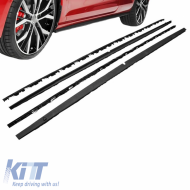 Side Skirts suitable for VW Golf VII (7) 12-12 GTI Look From Abs Plastic 2 Pcs