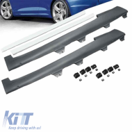 Side Skirts suitable for VW Scirocco 08-17 R20 Look from ABS Plastic 2 pcs