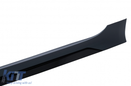 Side Skirts with Add On Moldings suitable for Audi A5 F5 Sportback Facelift (2020-Up) Racing Look-image-6098927