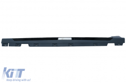 Side Skirts with Add On Moldings suitable for Audi A5 F5 Sportback Facelift (2020-Up) Racing Look-image-6098928