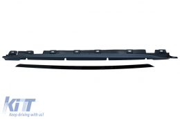 Side Skirts with Add On Moldings suitable for Audi A5 F5 Sportback Facelift (2020-Up) Racing Look-image-6098930
