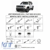 image-48-Side Step Brackets (Dma) suitable for Fiat 500X 2015-2018 SUV 334