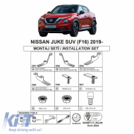 Side Step Brackets (Dma) suitable for Nissan Juke 2019- SUV F16